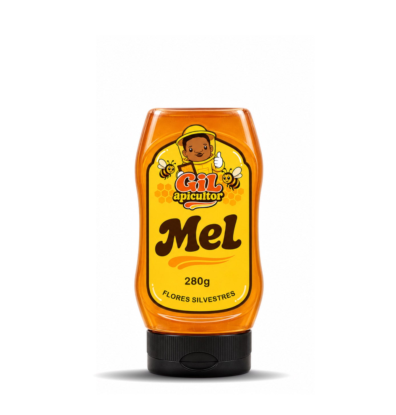 Bisnaga de Mel Baiano do Bom - 280g - Silvestre - Gil Apicultor